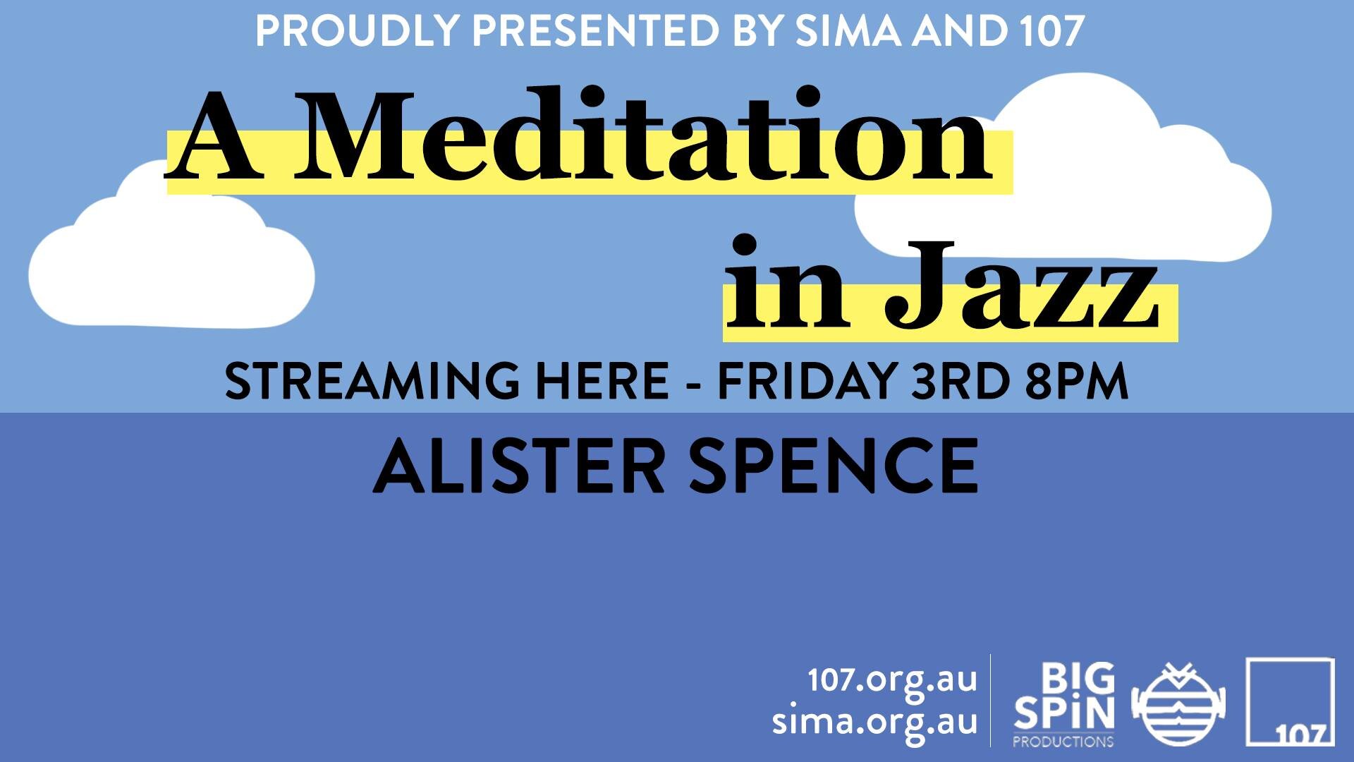 Online Stream: A Meditation In Jazz - Alister Spence