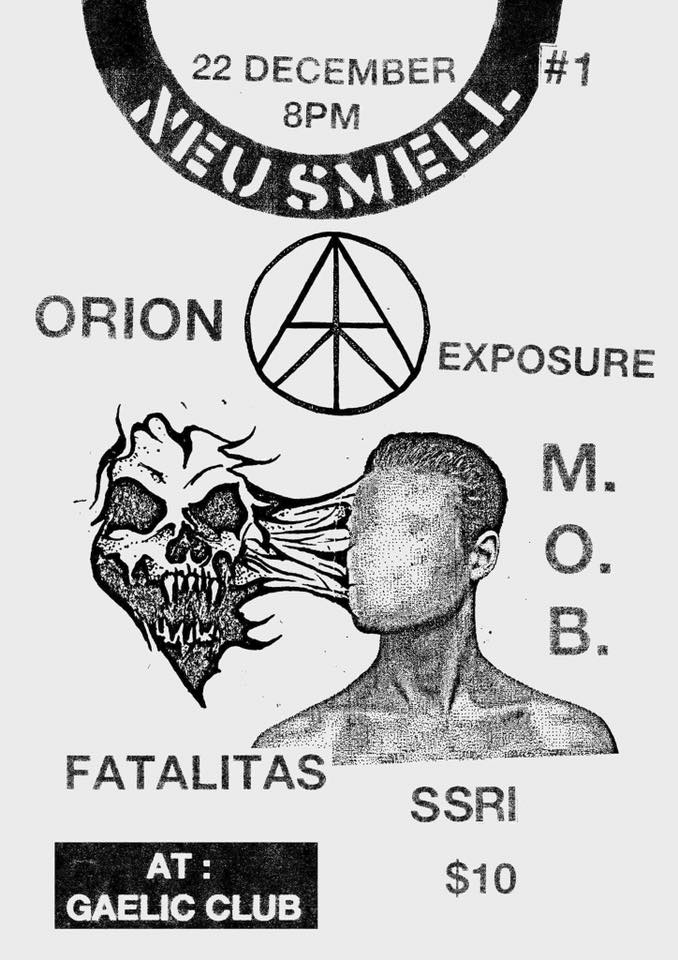 Neu Smell #1 Orion / MOB / Exposure / Fatalitas / SSRI
