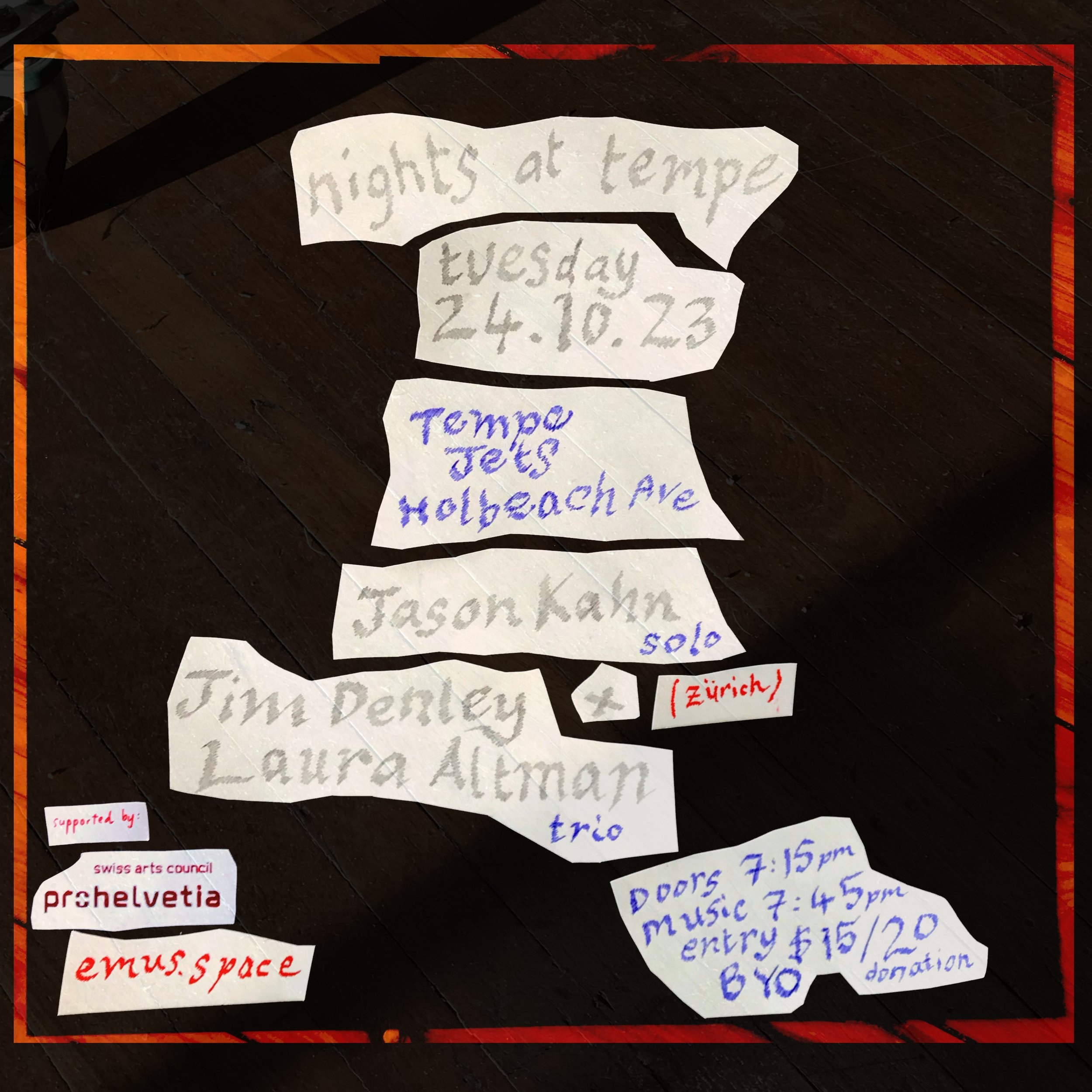 Nights at Tempe 24.10.23