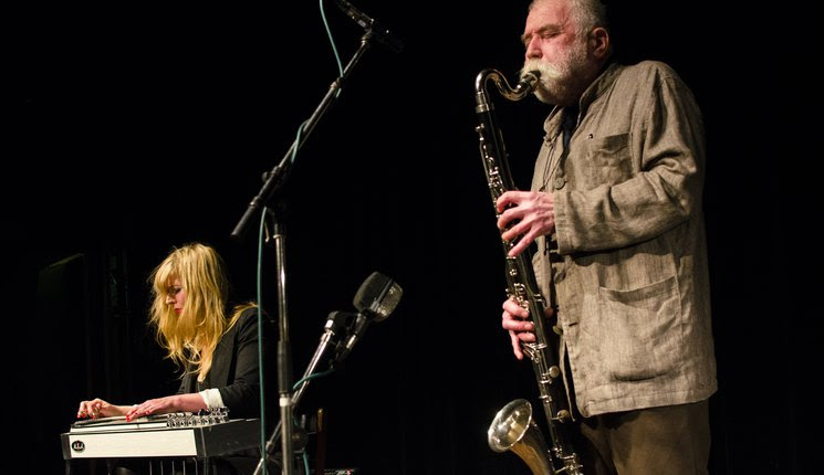 PETER BRÖTZMANN [Germany] and HEATHER LEIGH [UK] at the Republic!