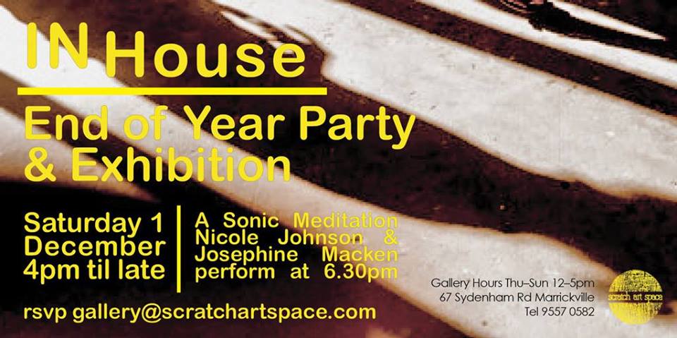 IN House Exhibition, Party & Sound Installation