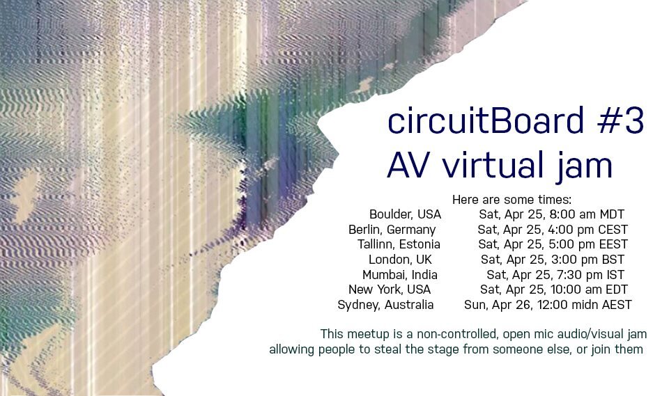 CircuitBoard #3: AV virtual jam - check time conversions