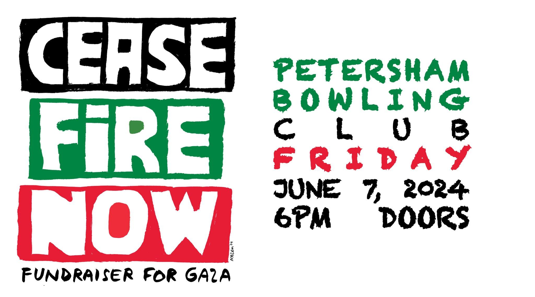 CEASE FIRE NOW - A FUNDRAISING CONCERT FOR GAZA