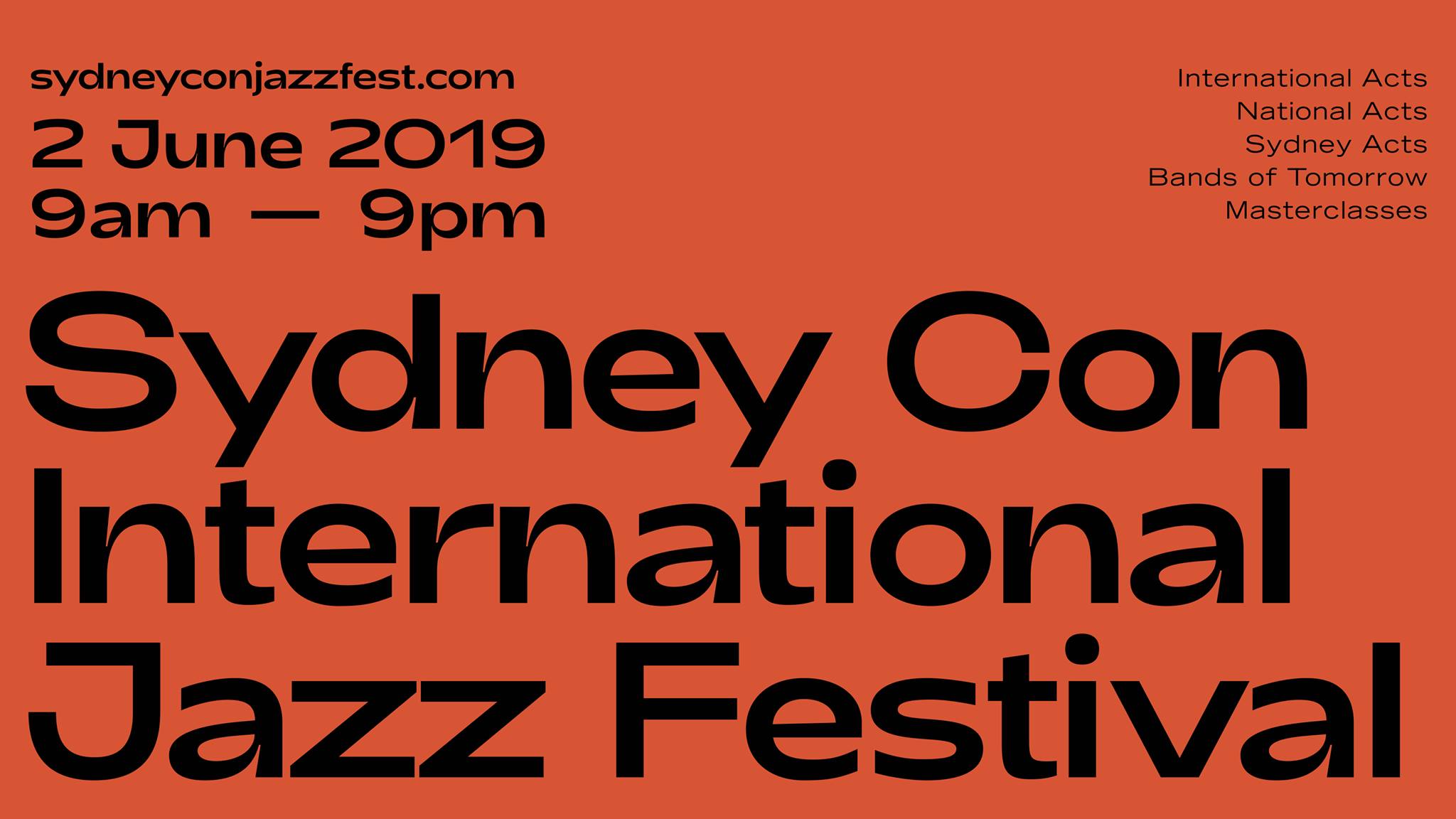 Sydney Con International Jazz Festival 2019