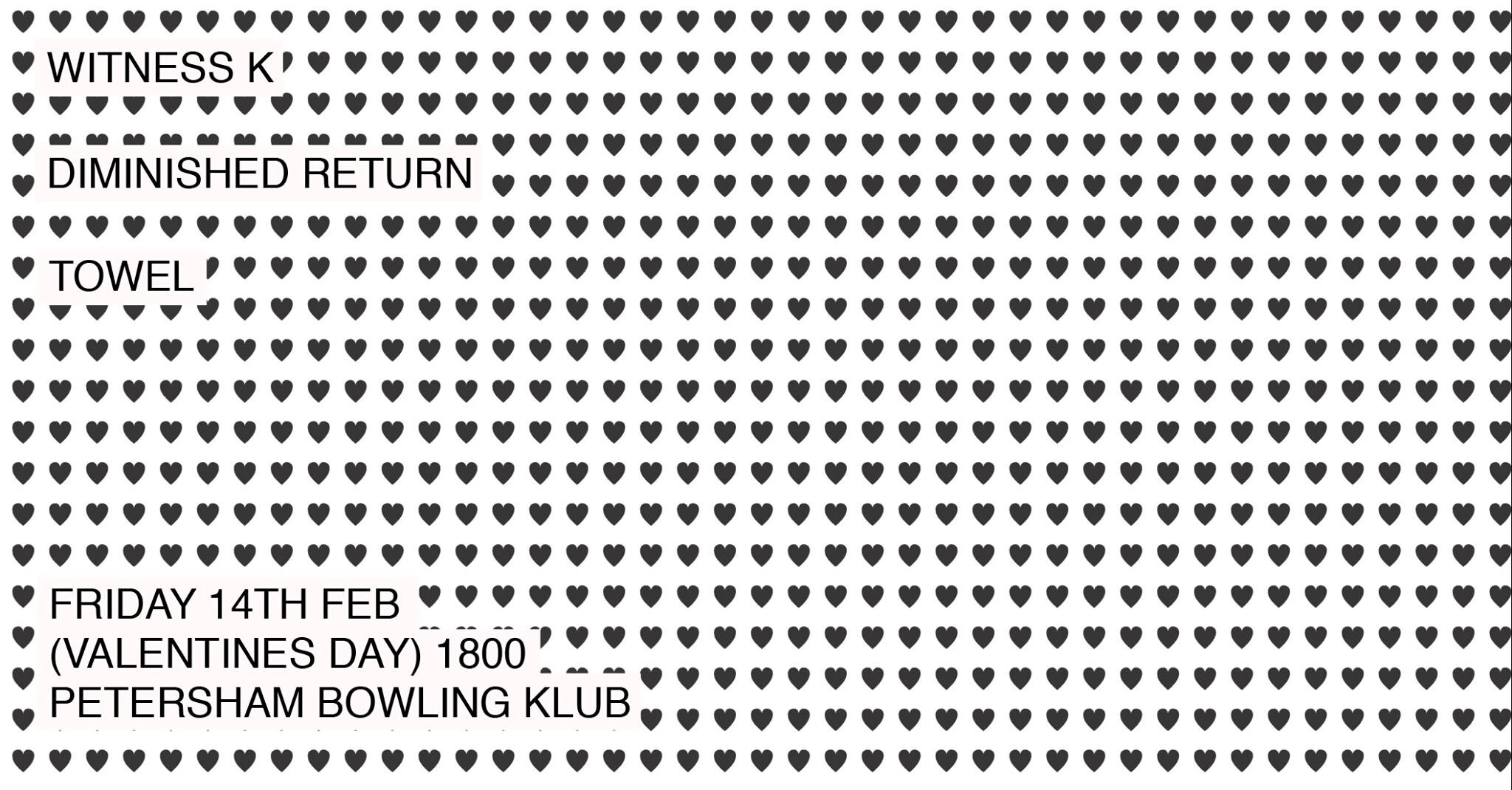 Witness K Diminished Return Towel Choke Point