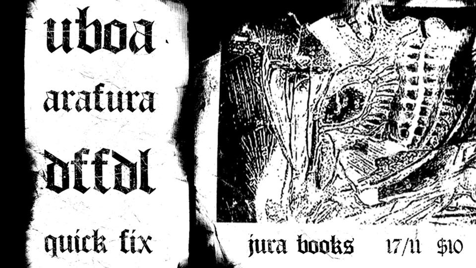 Uboa [MELB] // Arafura // DFFDL [Melb] // Quick Fix