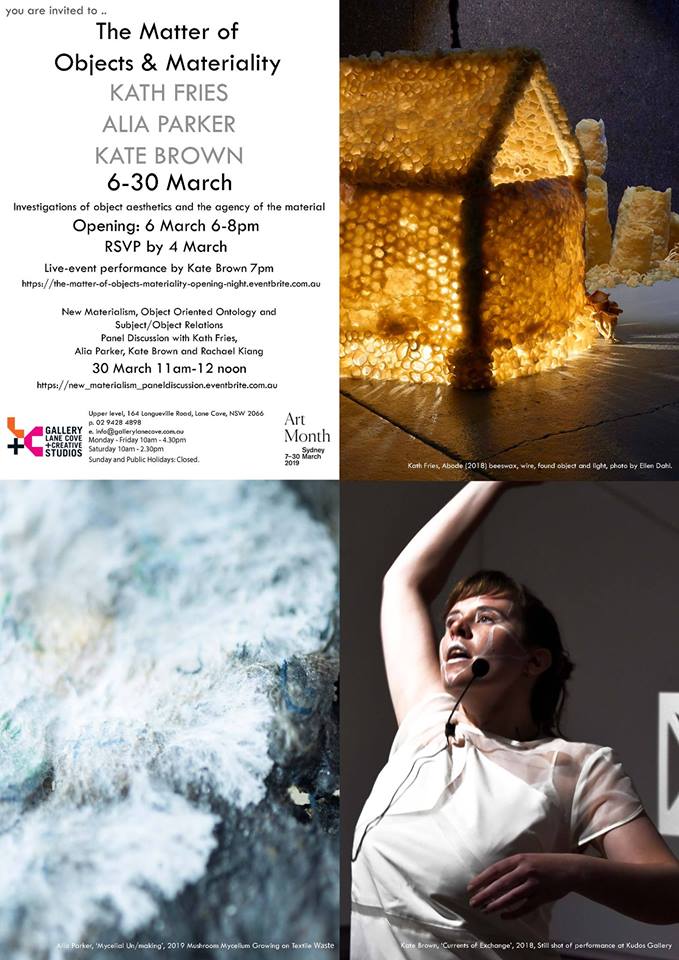 The Matter of Objects & Materiality- Exhibition Opening