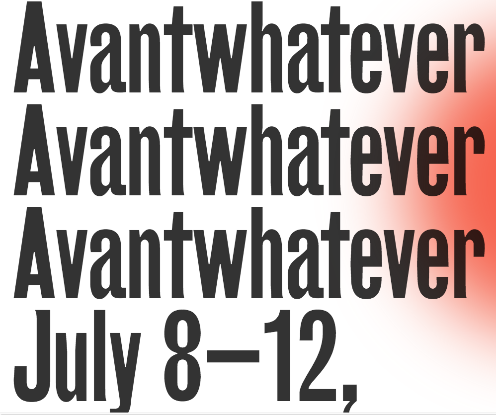 Avantwhatever Festival 2020
