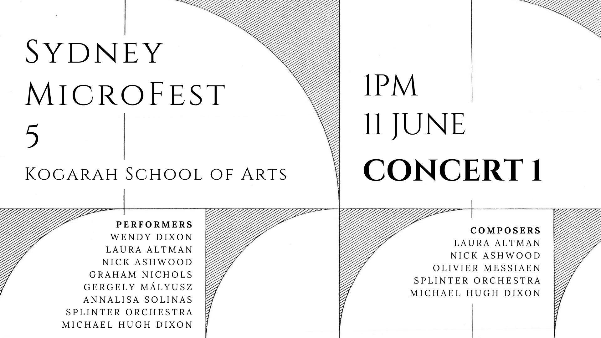 Sydney MicroFest 5 – Concert 1
