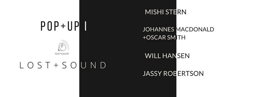 Lost+sound: pop-up i