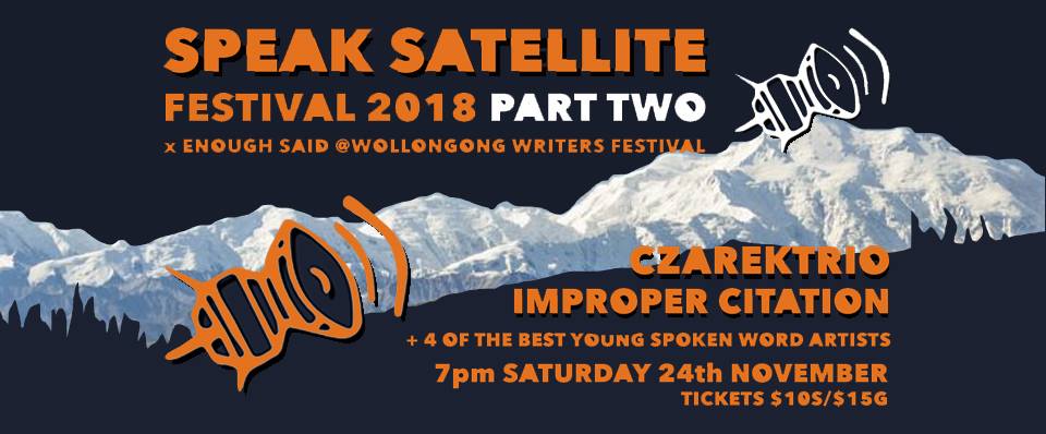 Speak Satellite x Enough Said Poetry Slam