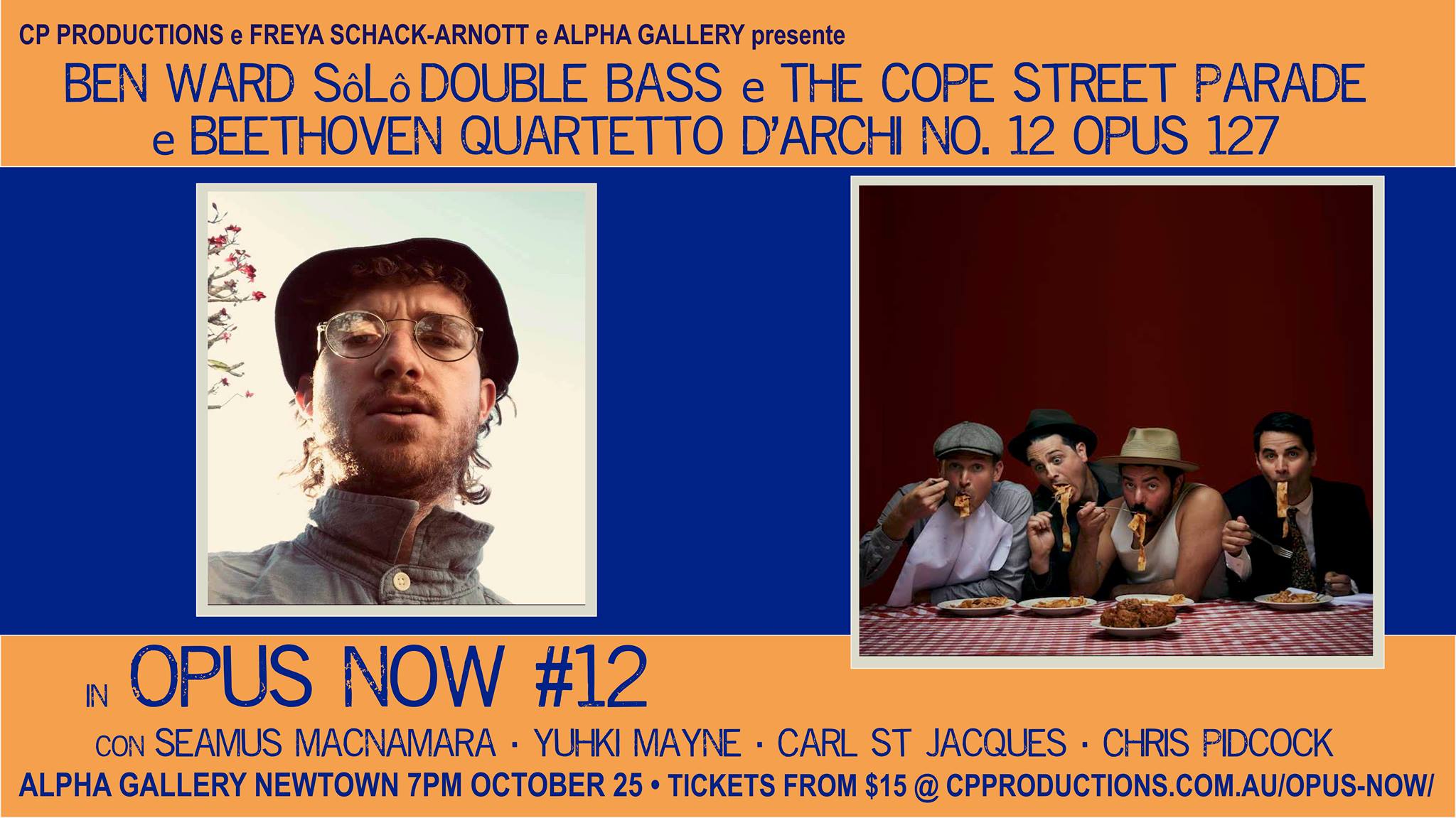 Opus now 12 Ben Ward/Beethoven/Cope Street Parade
