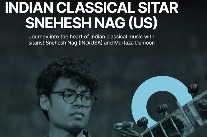 Indian classical sitar - Snehesh Nag (US)