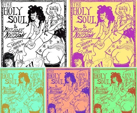 The Holy Soul (single launch) + Melodie Nelson