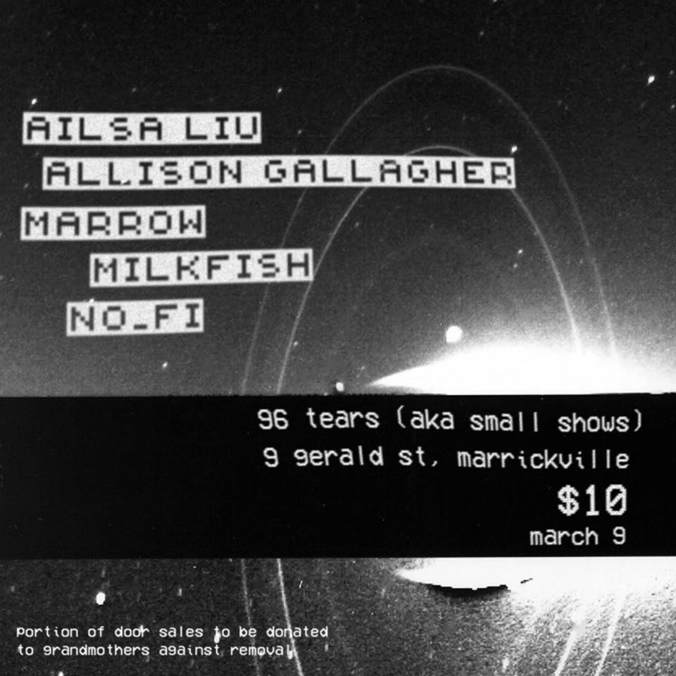 Ailsa Liu / Allison Gallagher / Marrow / Milkffish / NO-FI