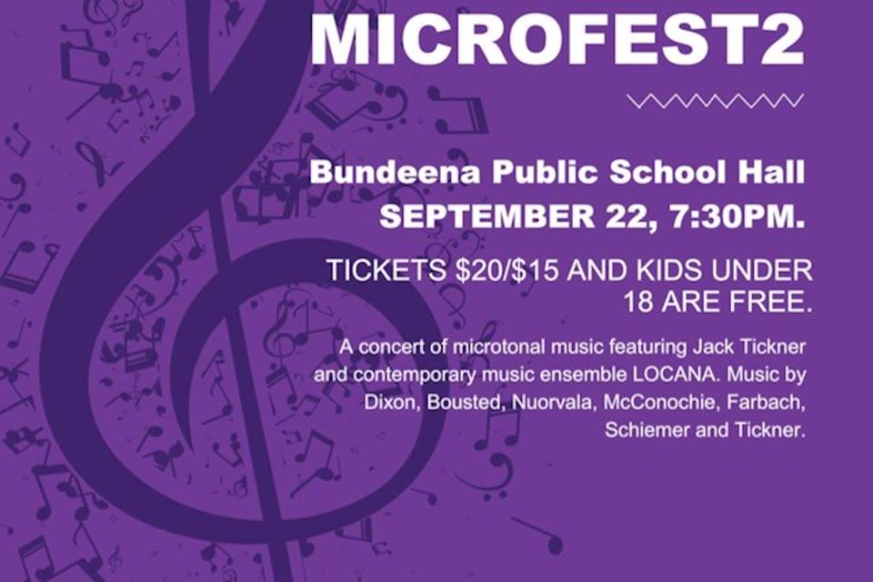 Sydney MicroFest in Bundeena