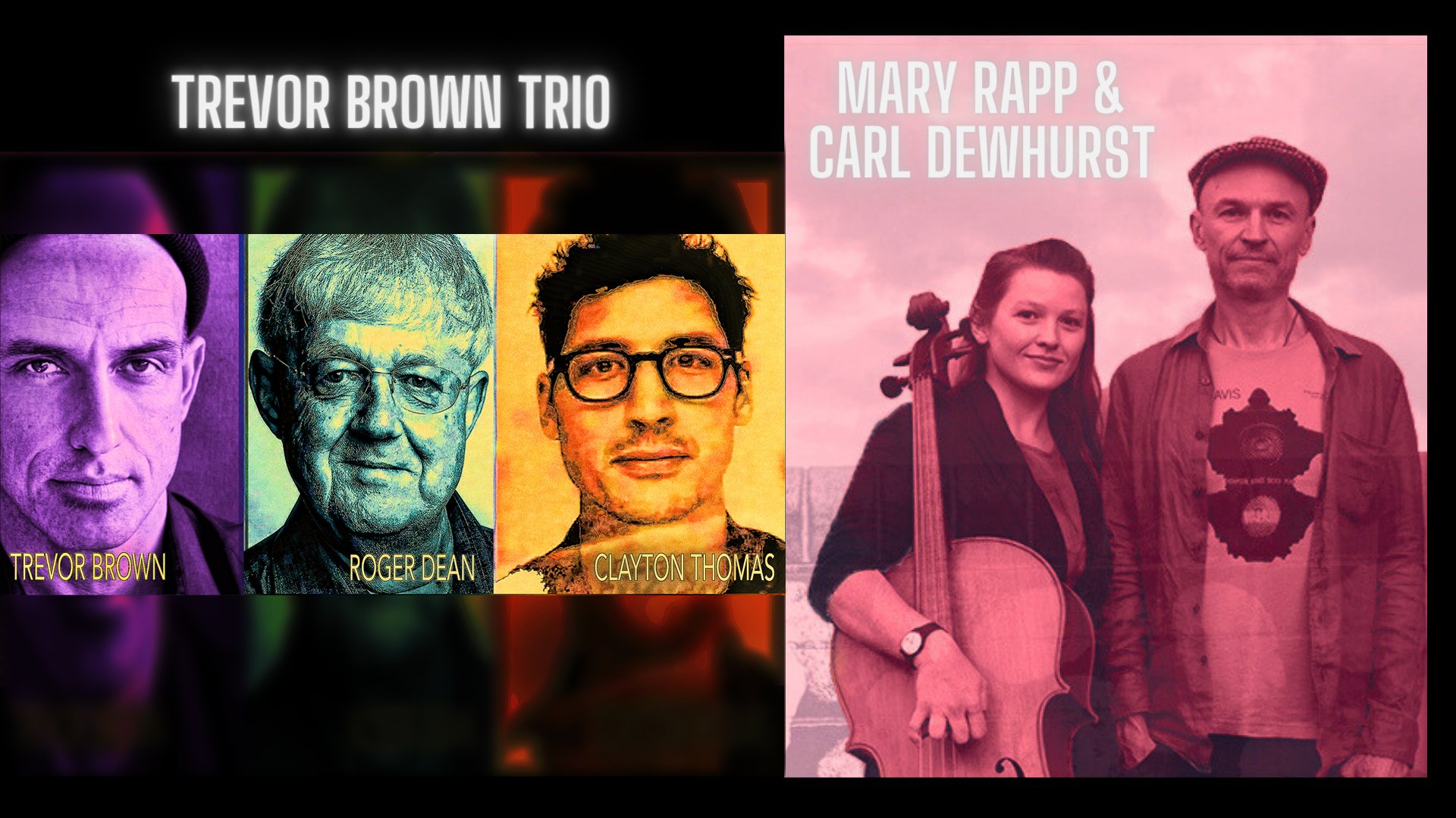 Jetsets May 16: Mary Rapp & Carl Dewhurst/ Trevor Brown,Clayton Thomas, Roger Dean