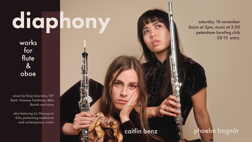 Diaphony: works for flute and oboe (feat. Liz Cheung)