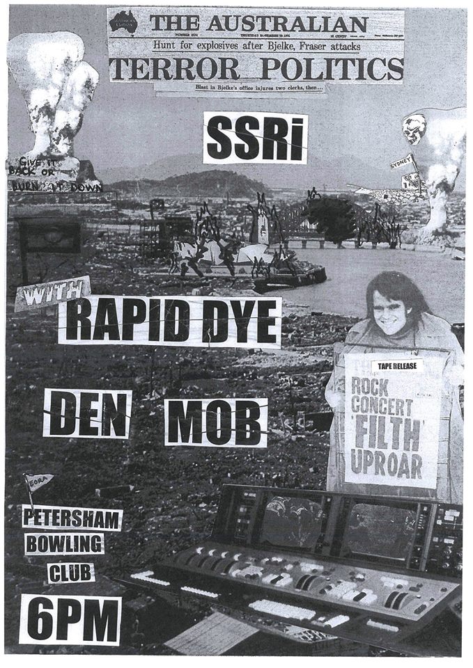 SSRi TAPE Release w/ Rapid Dye, MOB, Den
