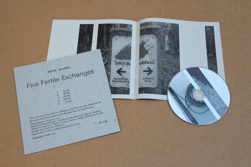 Peter Blamey, Five Fertile Exchanges CD launch 