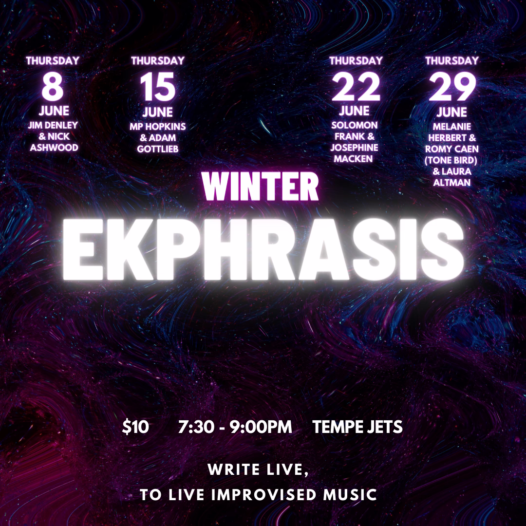 Winter Ekphrasis #3 - Solomon Frank & Josephine Macken