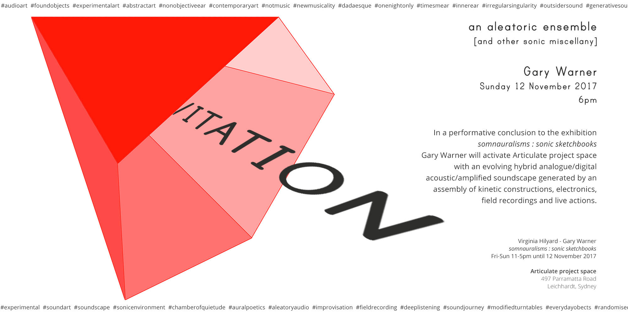 an aleatoric ensemble [and other sonic miscellany]