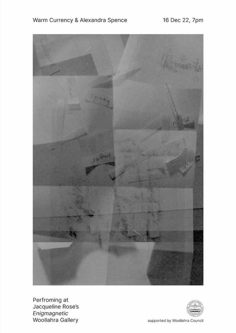 Warm Currency & Alexandra Spence at Woollahra Gallery