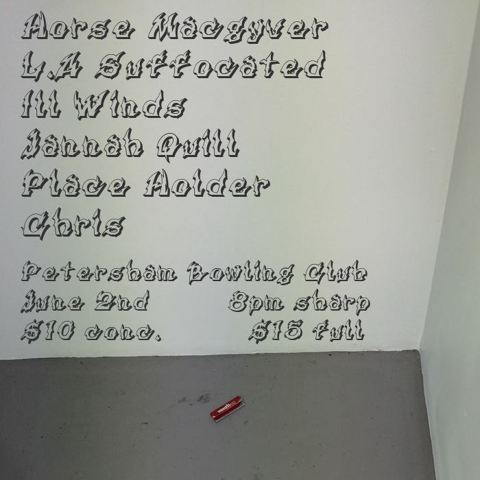 Horse Mac/L.A. Suffocated/ILL Winds/Jannah Q/Place Holder/Chris