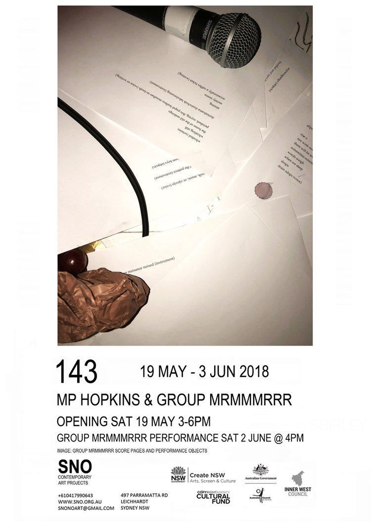 MP Hopkins & group mrmmmrrr PERFORMANCE