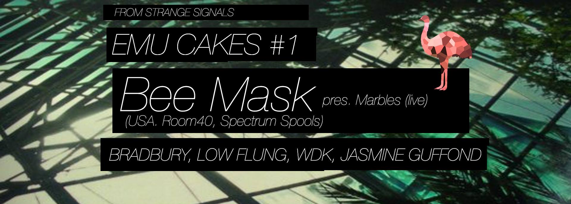 Emu Cakes #1 w/ Bee Mask (USA. Spectrum Spools, Room40) + more