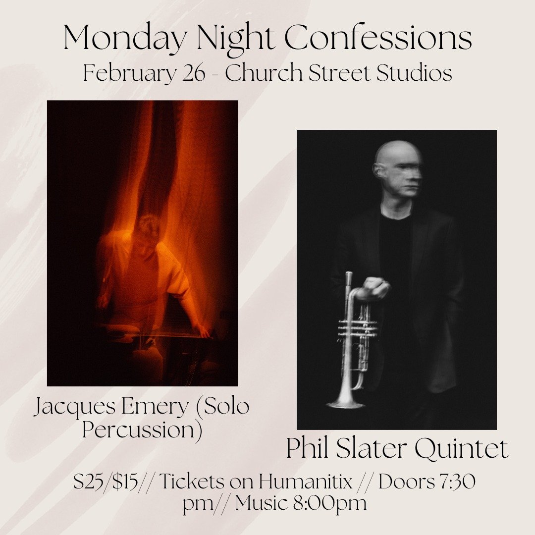 Jacques Emery (solo percussions) + Phil Slater Quintet