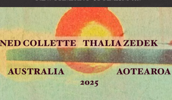 Ned Collette, Thalia Zedek [USA], Ryan Davis [USA], with Chris Abrahams