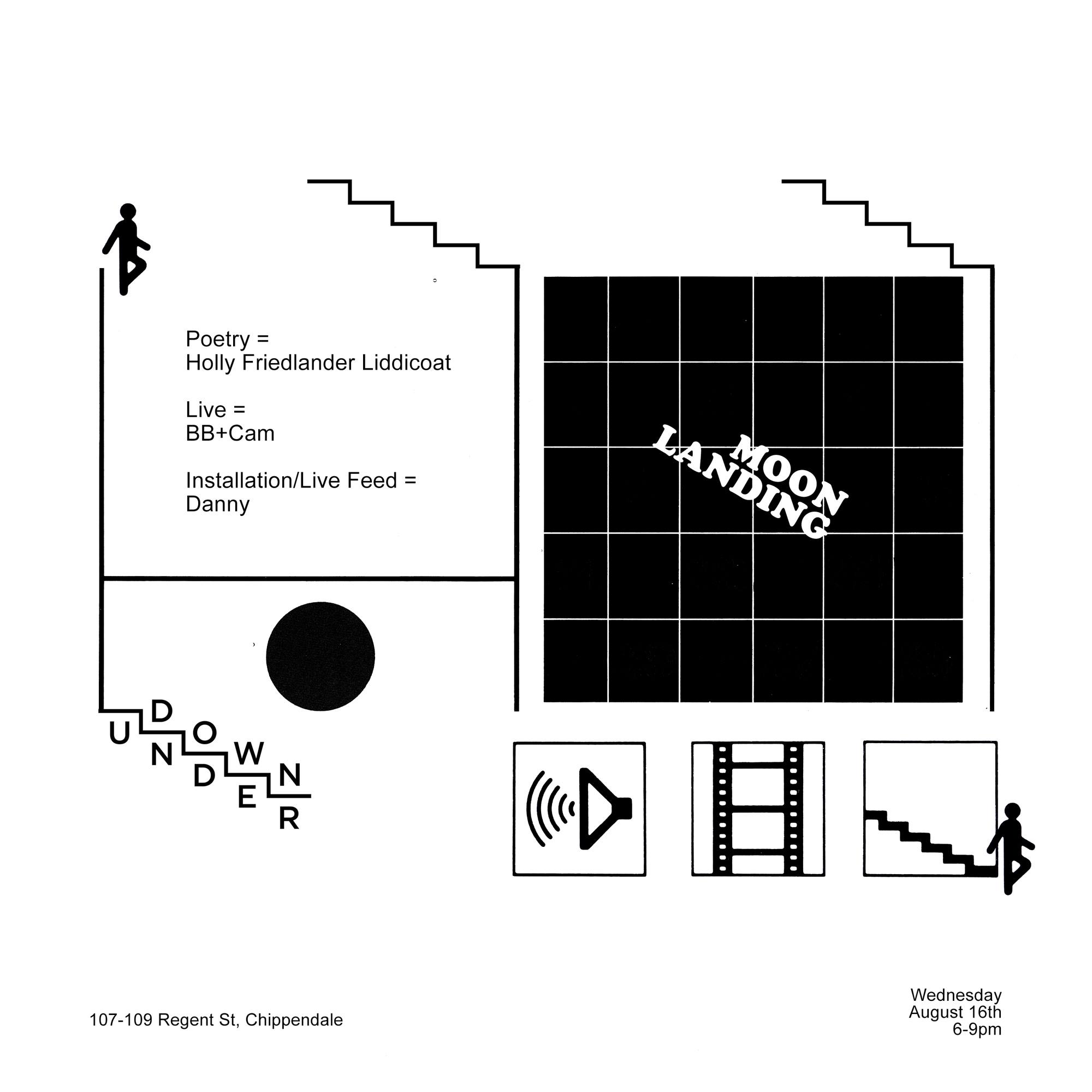 Moon Landing ~ Holly Friedlander Liddicoat / BB+Cam / Danny / Mon+Laura