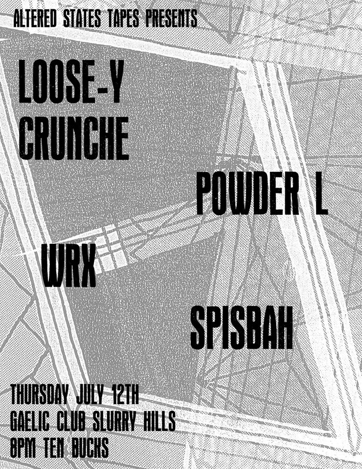 Loose-y Crunche, Powder L, WRX, Spisbah