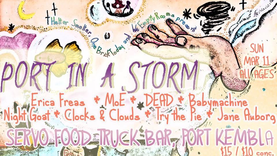 Port in a Storm: Erica Freas MoE DEAD Babymachine Night Goat etc