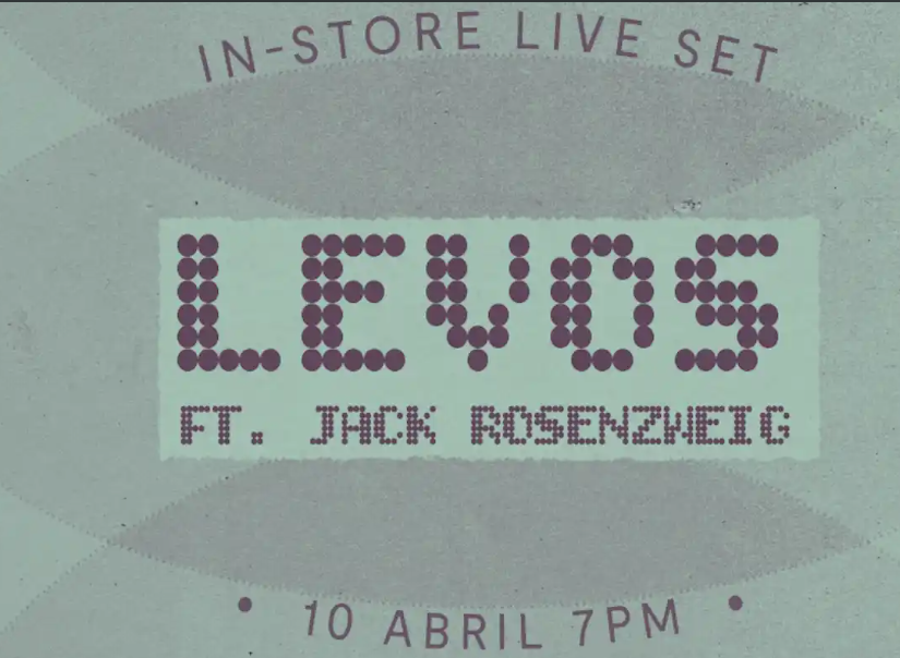 Levos Ft. Jack Rosenzweig (Live) + Melo (DJ)
