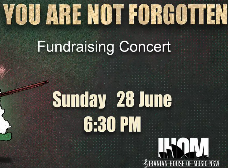 You're NOT Forgotten-Fundraising Concert for Iran