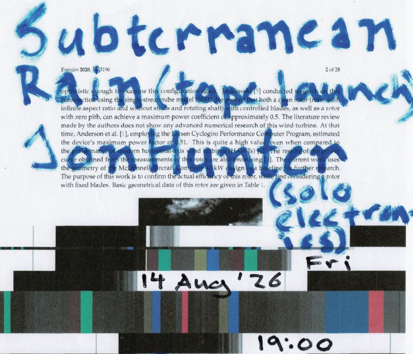 Subterranean Rain / Jon Hunter / Factory Breath