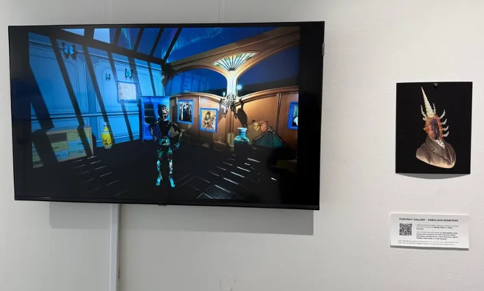 Melody Owen // Pearl Hyacinth exhibition with virtual world piano performance by Dana Reason
