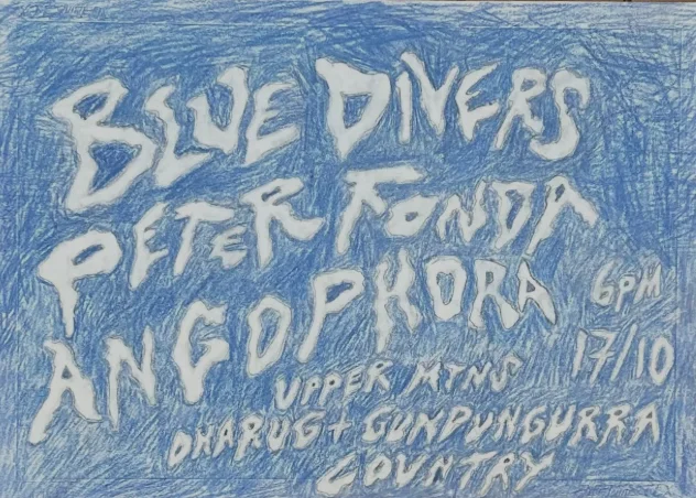Blue Divers, Peter Fonda, Angophora