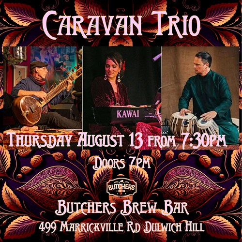 CARAVAN TRIO - LIVE AT BUTCHERS BREW BAR