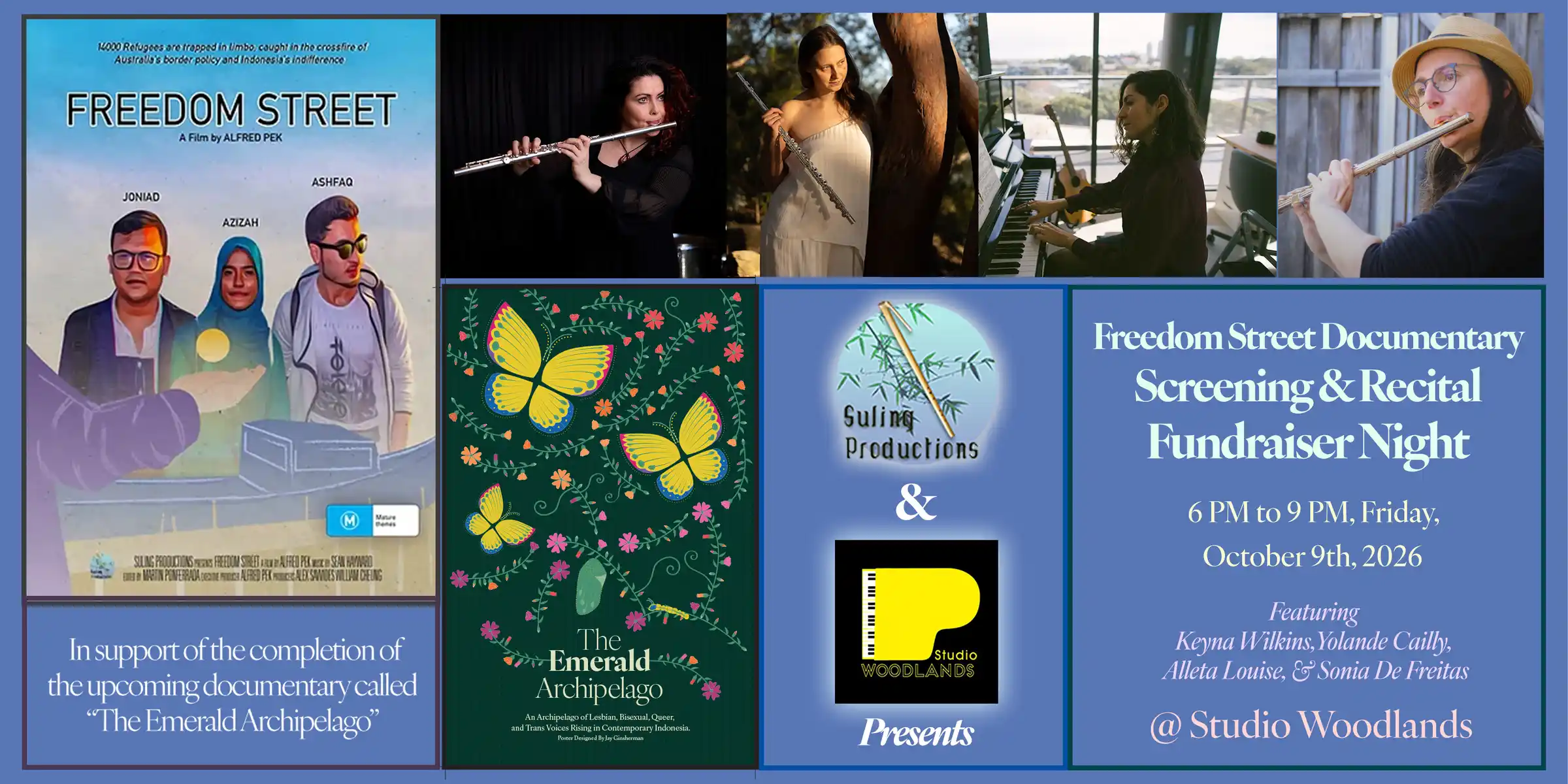 Freedom Street Documentary - Film Screening & Recital Fundraiser