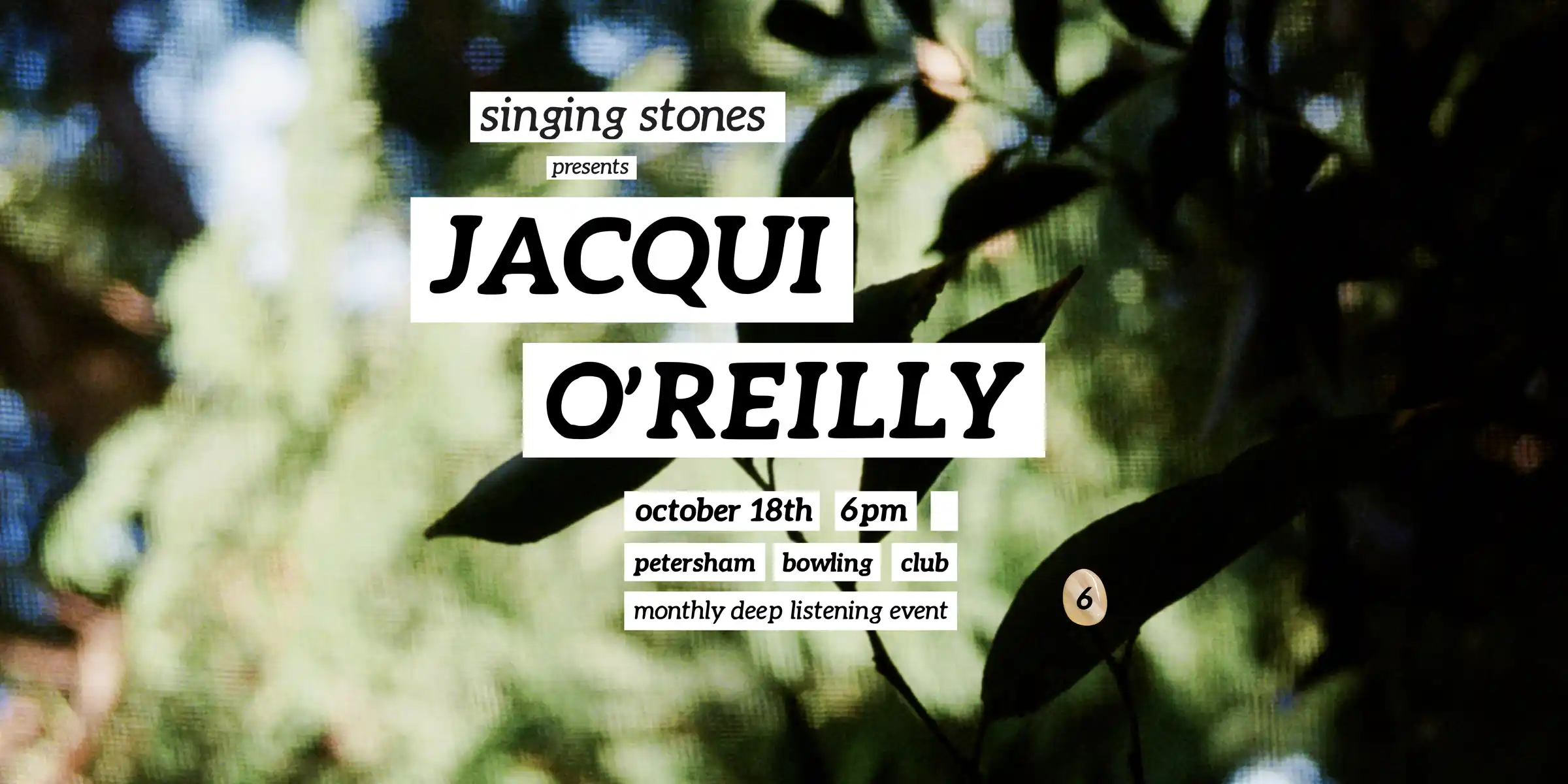 Singing Stones featuring Jacqui O’Reilly